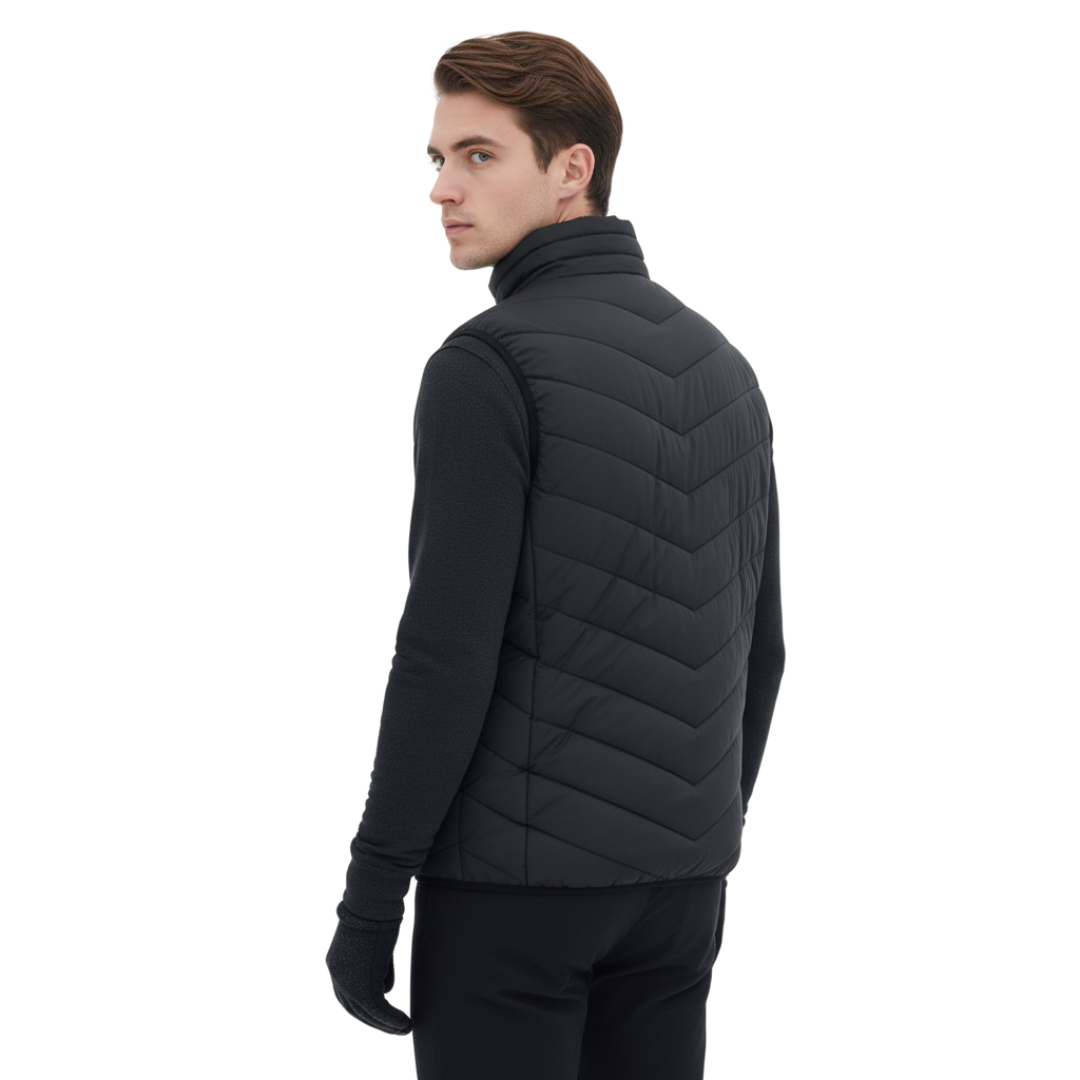 Beheizte Weste mit 9-21 Heizzonen & USB-C – für Damen & Herren