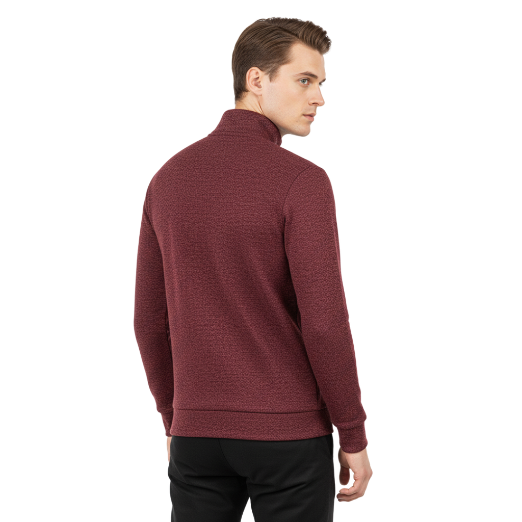 WinterLoom Strickpullover mit Reißverschluss