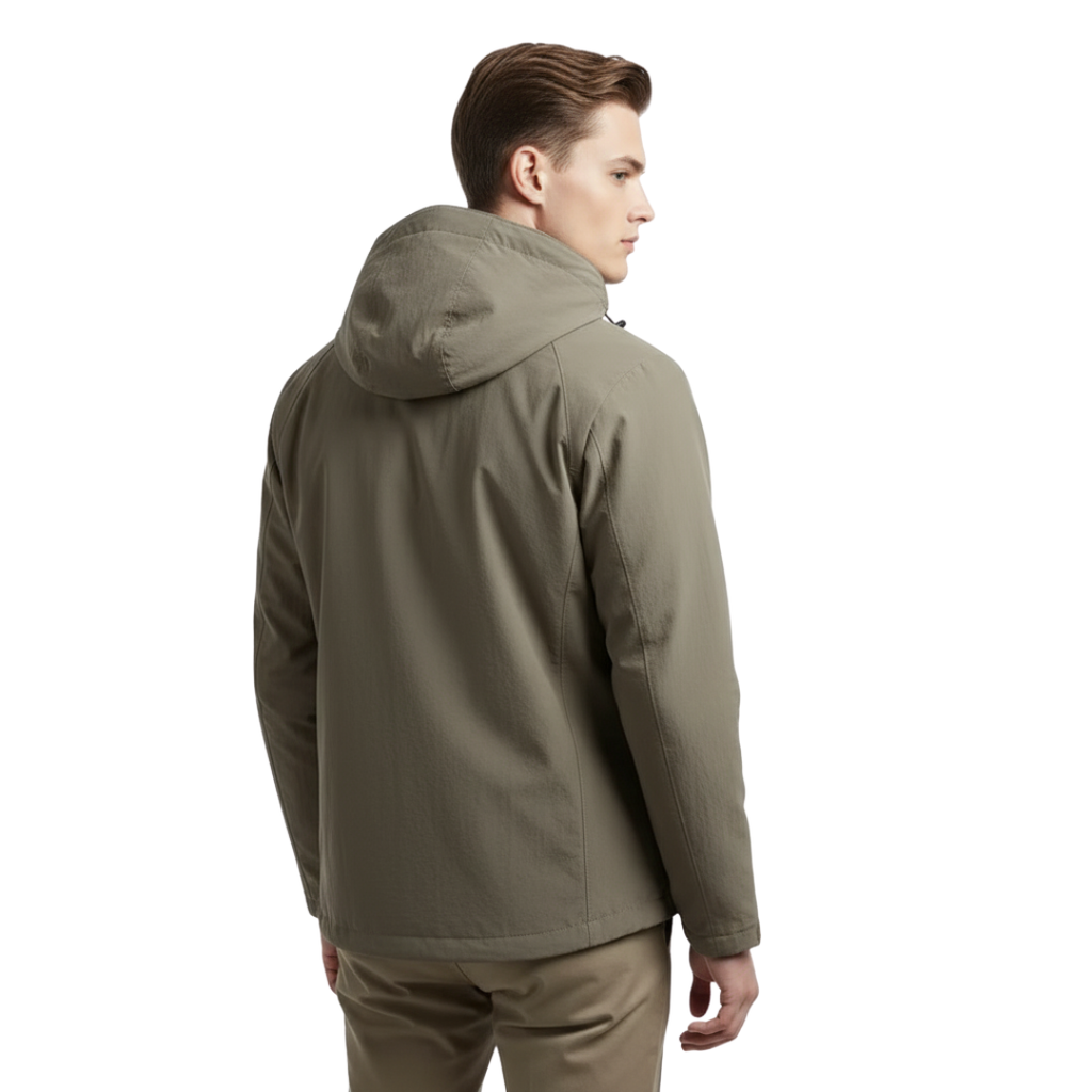 Wasserdichte Softshell-Taktikjacke für Herren – Outdoorjacke mit Kapuze