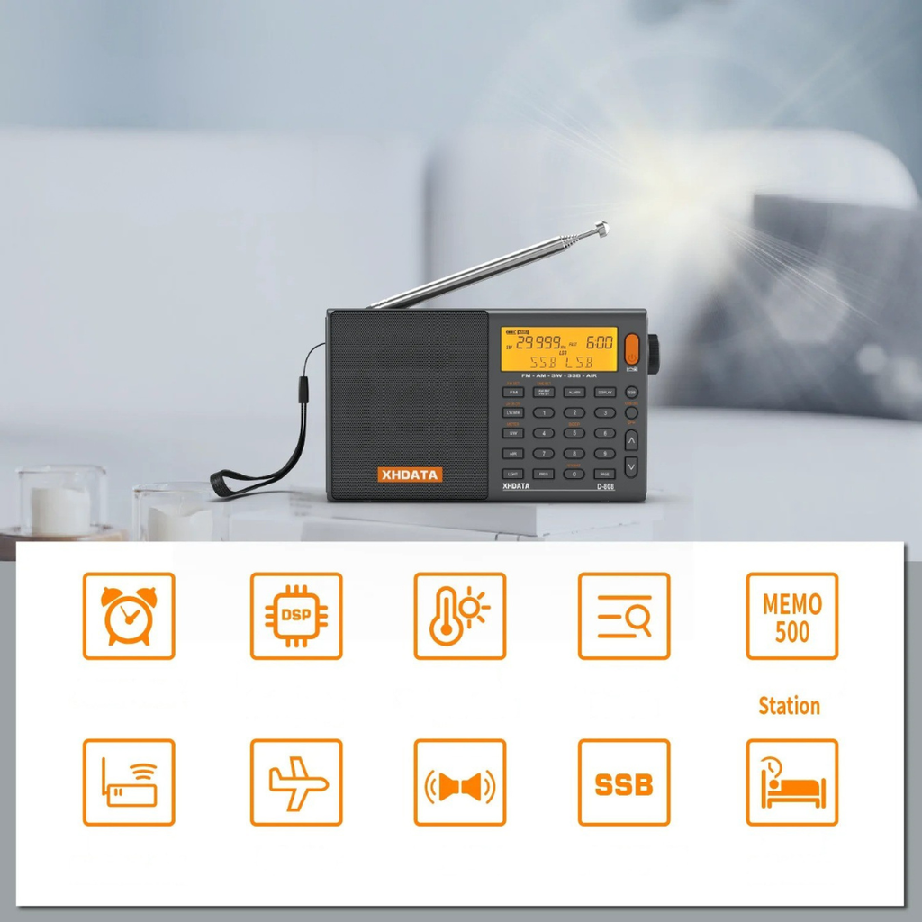 SignalArc Tragbares Multiband-Radioempfänger