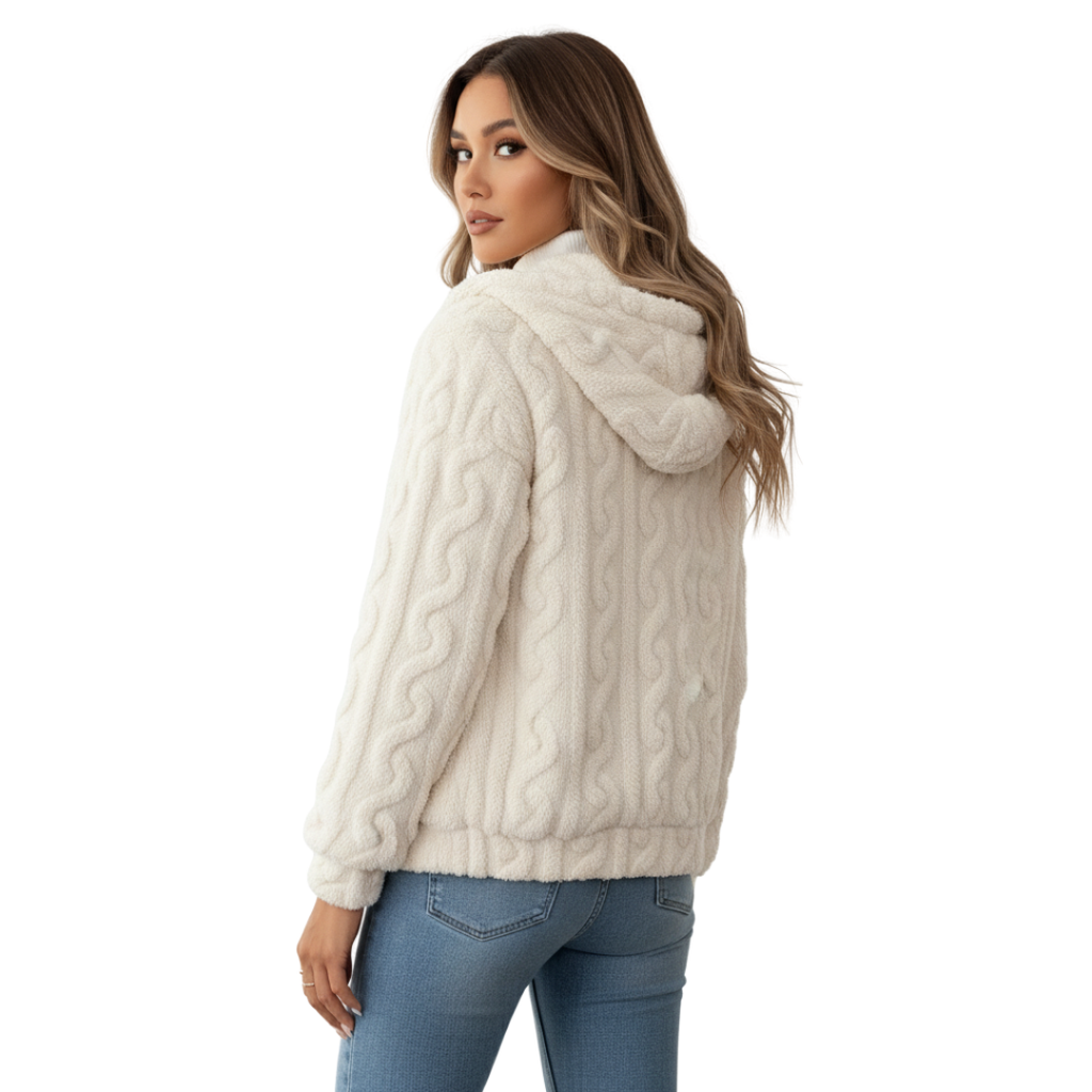 CloudFleece Kapuzenpullover mit Reißverschluss