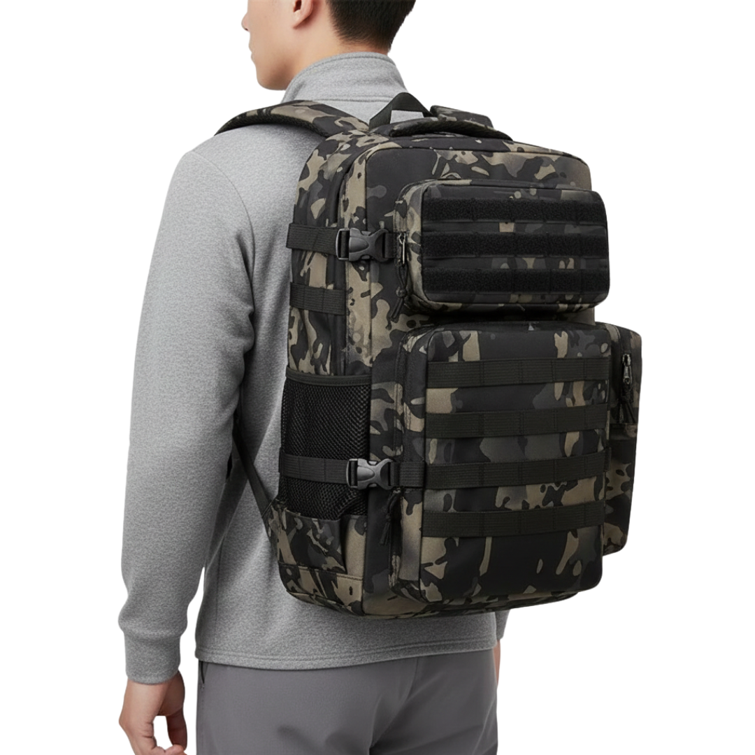 Großvolumiger taktischer Rucksack