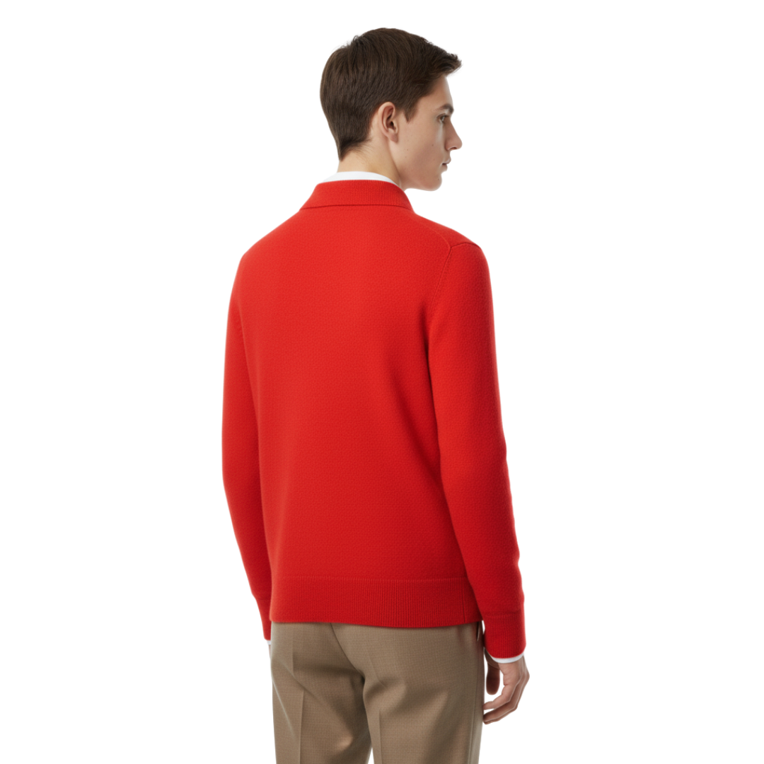 Lumière Polokragen-Pullover