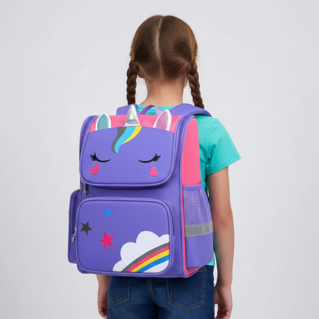 Luminiq Kinder-Einhorn-Schulrucksack