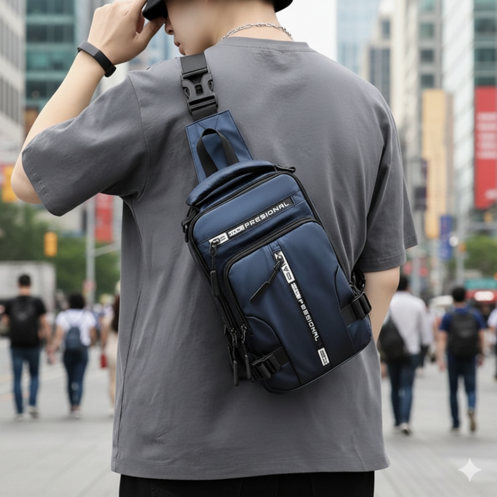 Taschen Schulterrucksack Wasserabweisend mit Anti-Diebstahl & USB – UrbanSecure Bag