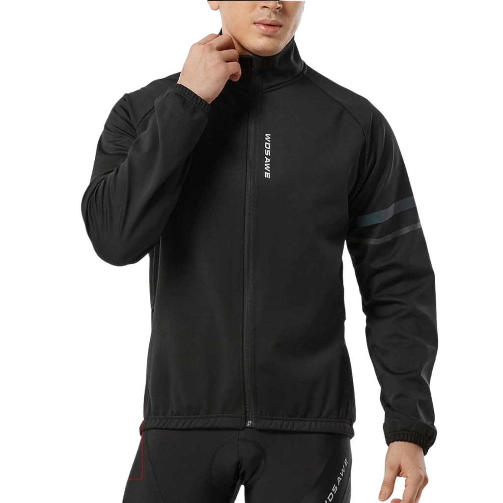 Veloshell Herren Slim-Fit Radjacke
