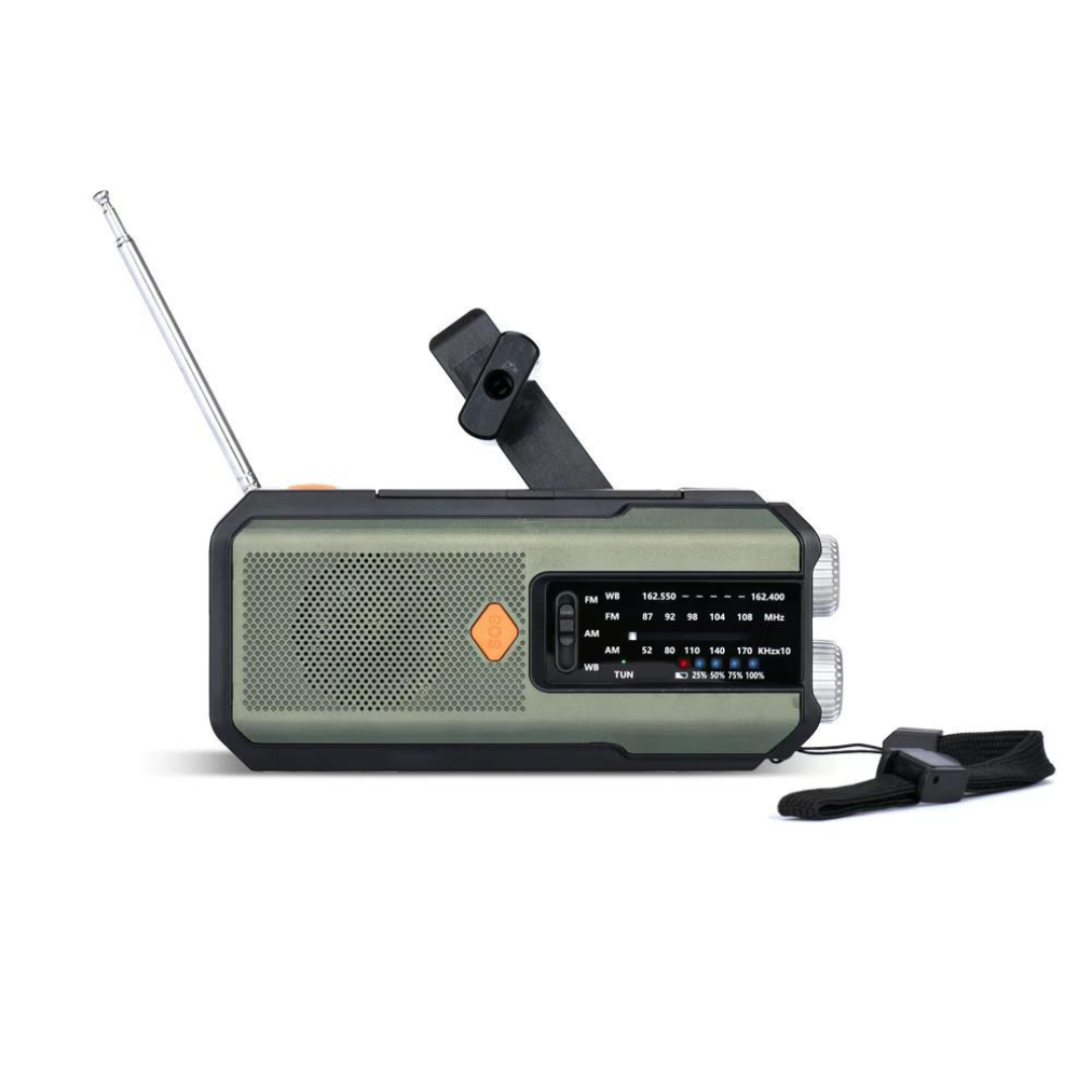 StormLumen Tragbares Kurbelradio