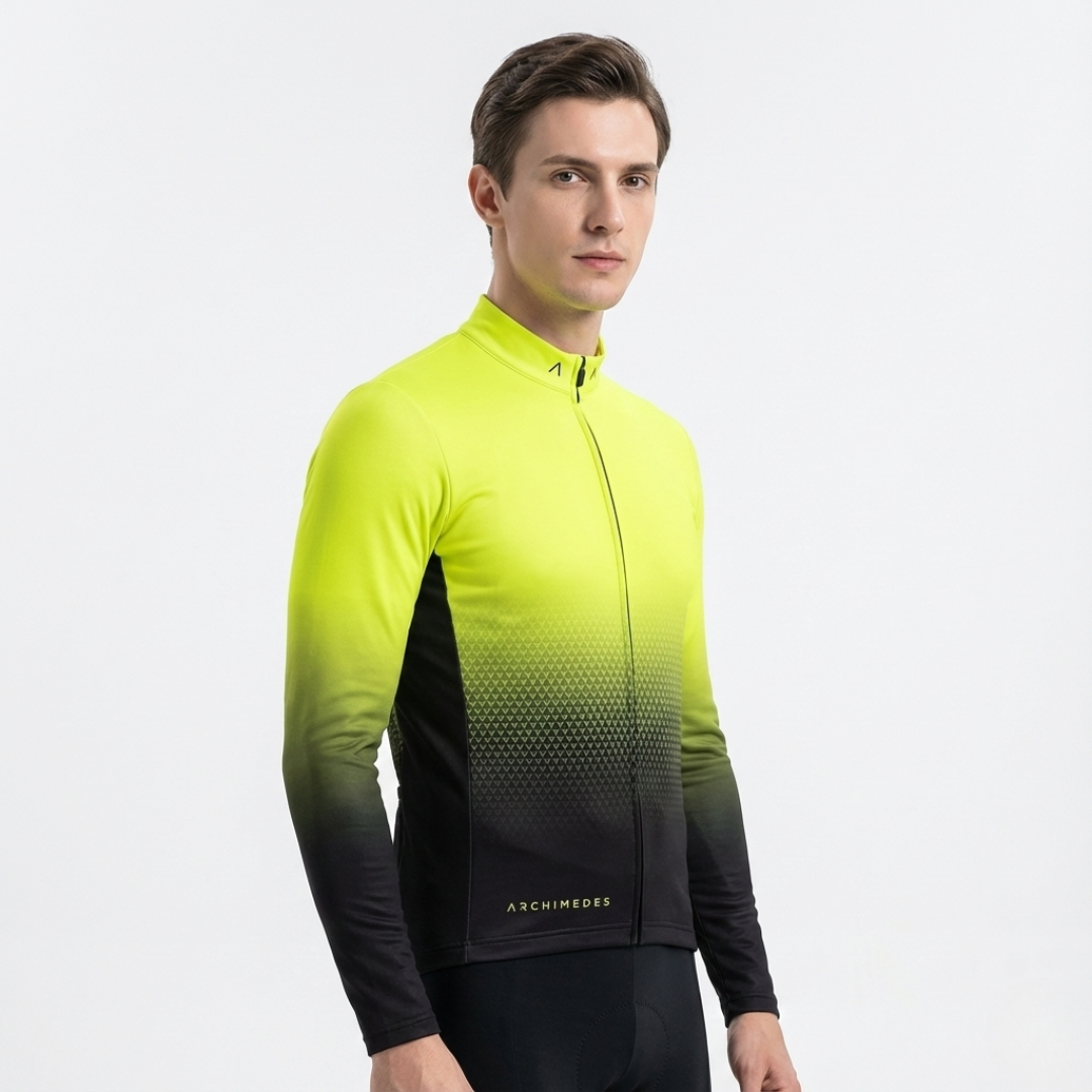 VeloTherm Herren-Langarm-Radtrikot