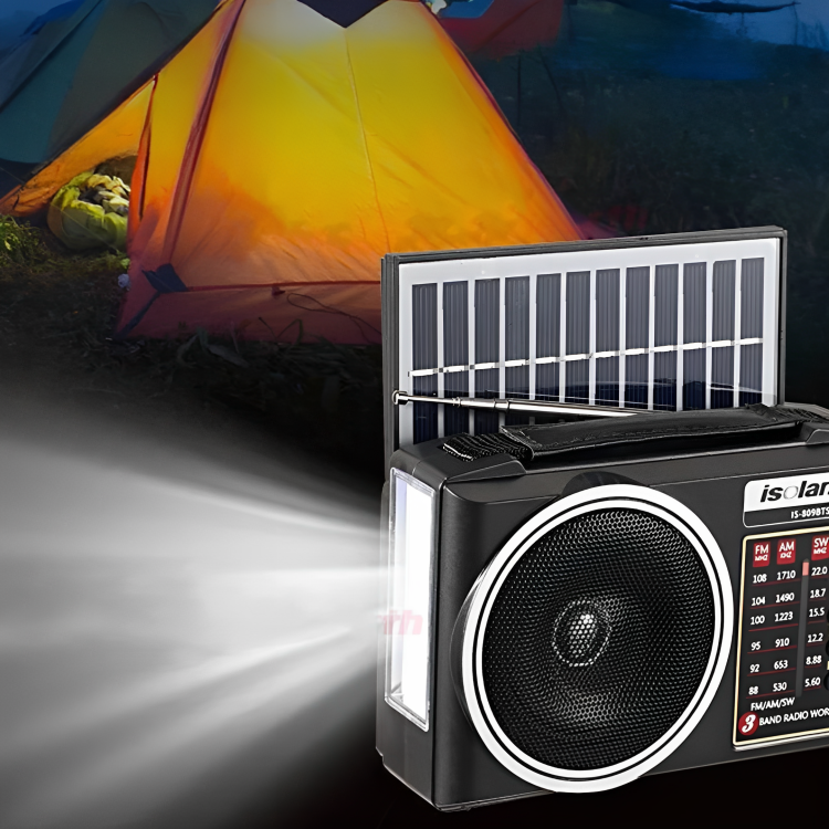 Solaraudio Tragbares Solarnotfallradio
