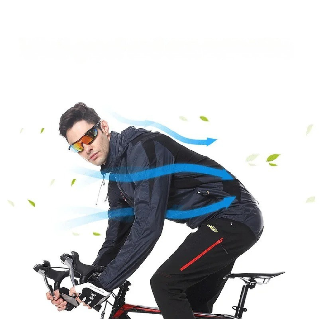 VelociShield Leichte Reflektierende Fahrradjacke