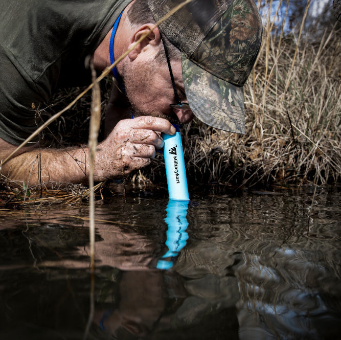 Persönlicher Wasserfilter-Strohhalm – 5-stufiger tragbarer Wasserfilter