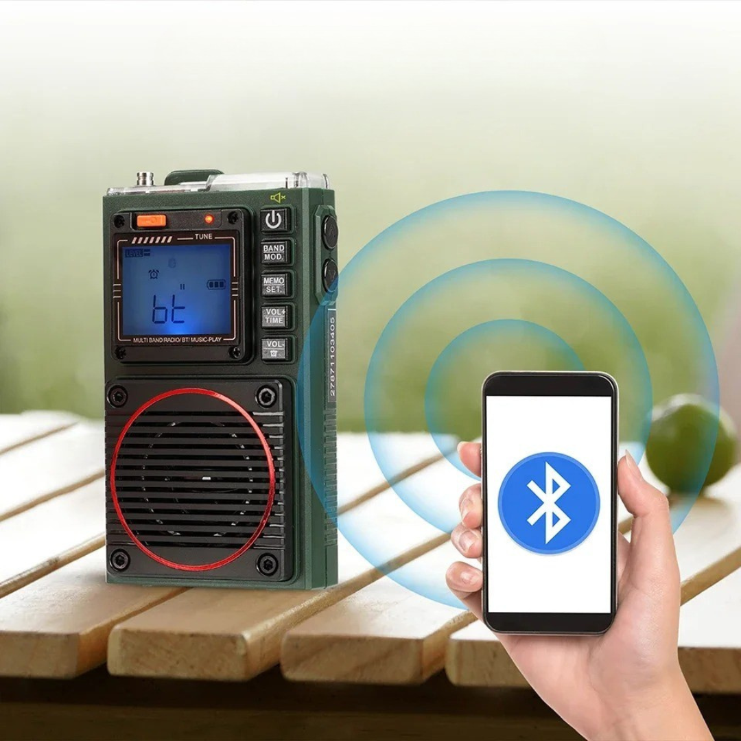 AstraWave Tragbares Multiband-Radiogerät