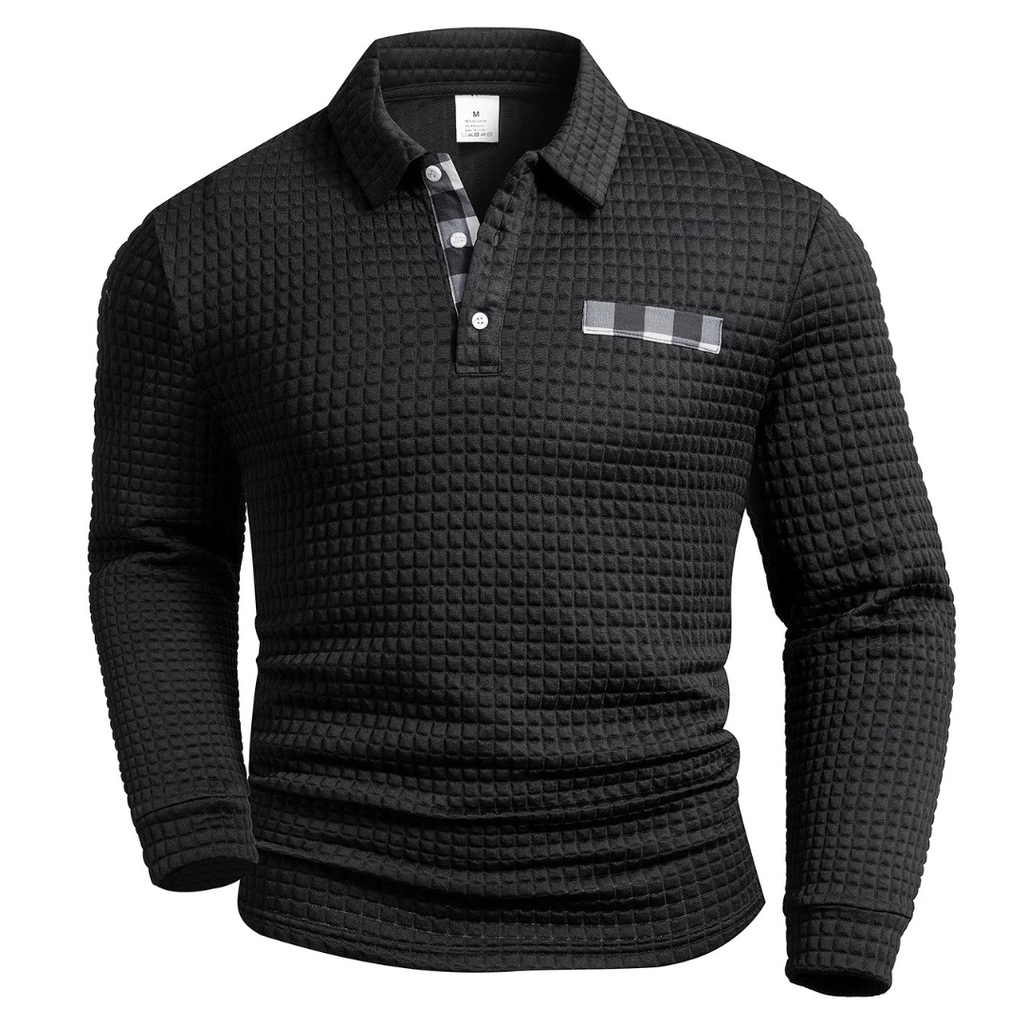 BlackWaffle Langarm-Pullover