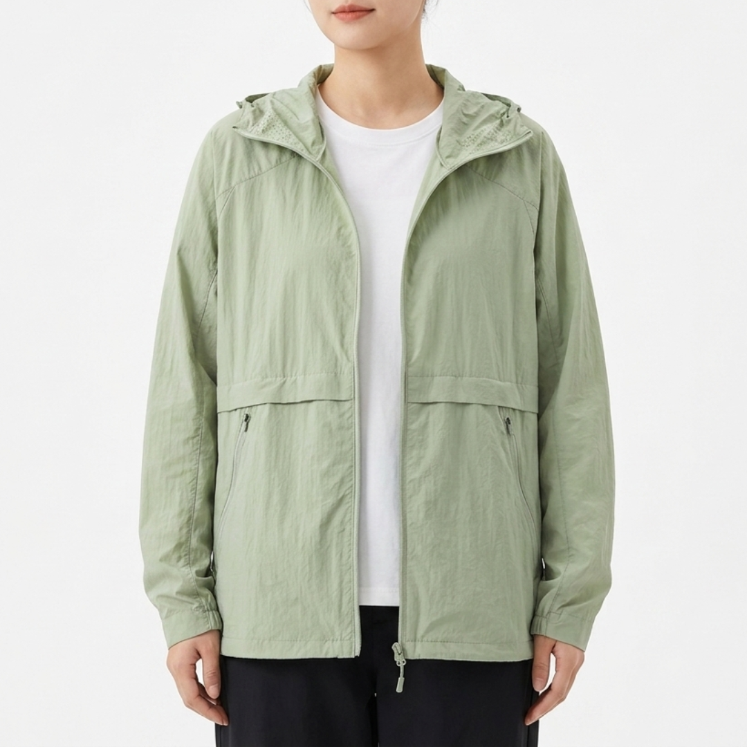 Velocira Kapuzen-Radregenjacke