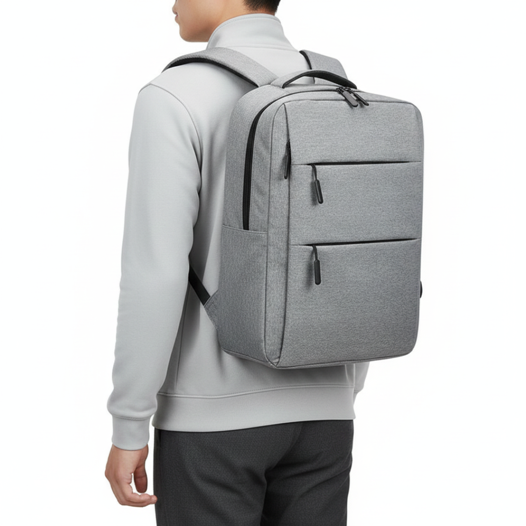 Laptop-Rucksack mit mehreren Fächern