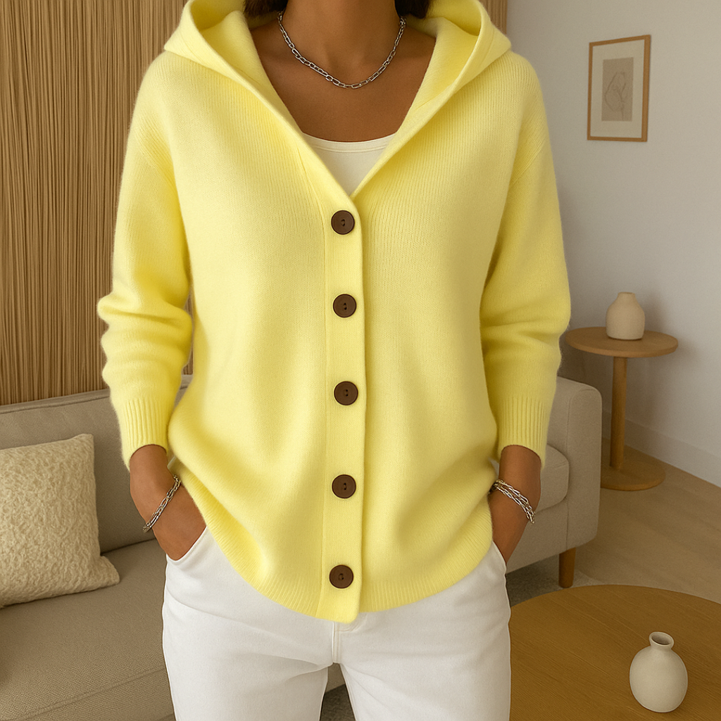 Dawnlight Strickjacke mit Knöpfen