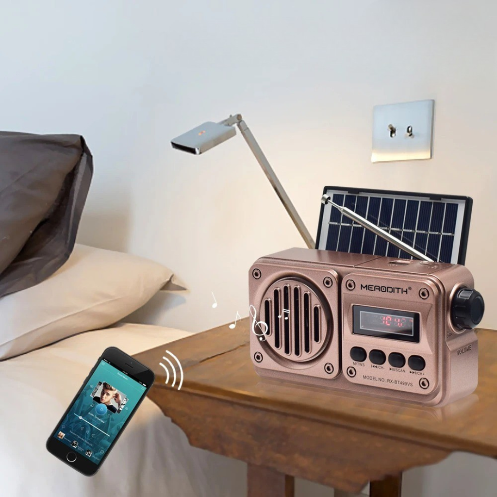 Radionex Tragbares Solarradio