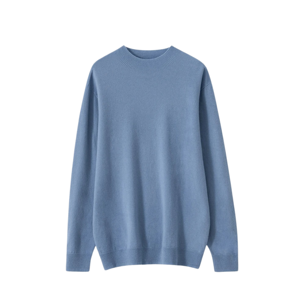 Herren Pullover mit Stehkragen