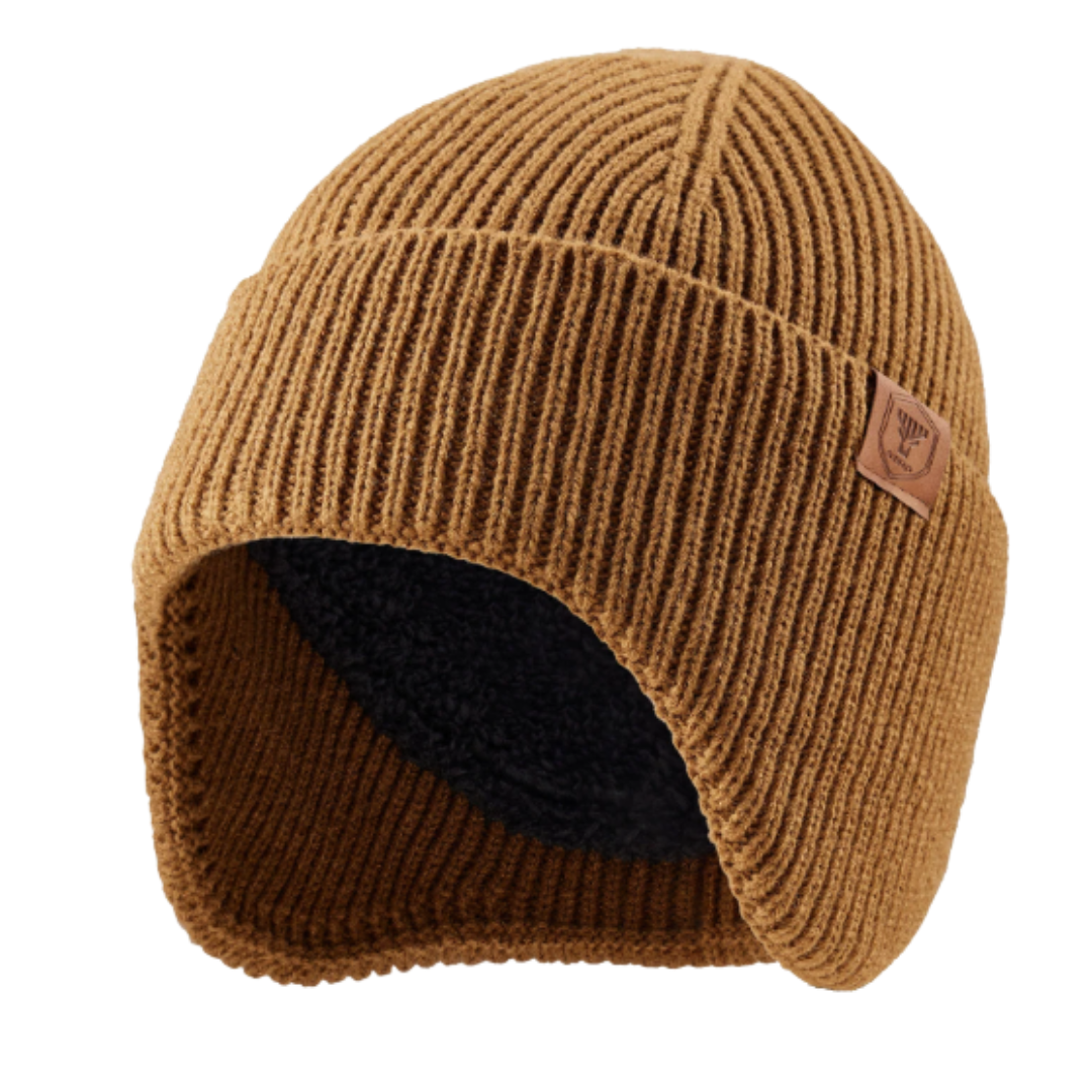 Winter Mütze mit Ohrenklappen & Fleecefutter – NordPeak Beanie