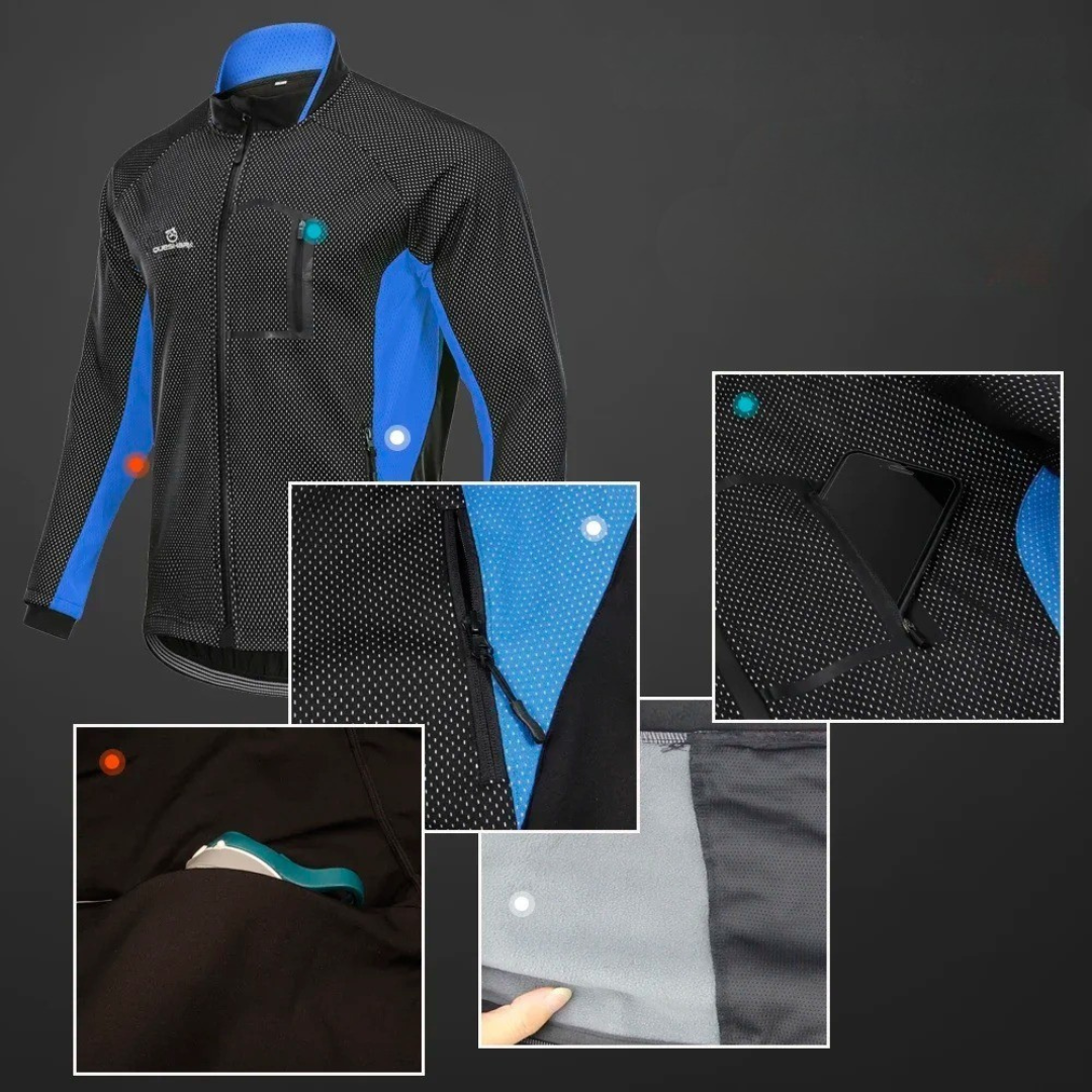 Veloryn Herren-Thermo-Radjacke