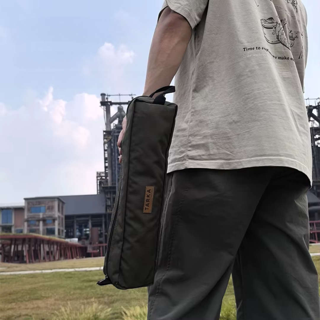 Faltbarer Stofftisch für Camping & Reisen – FlexTuch Tisch