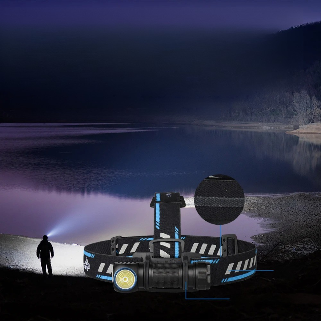 snoutatelier | LuminovaHead Wiederaufladbare LED-Stirnlampe
