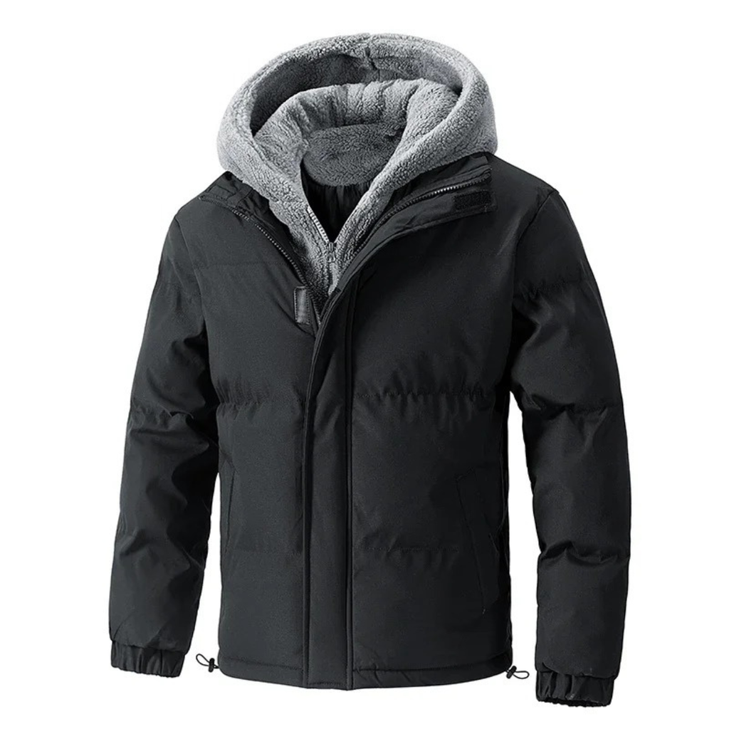 Jacke für Herren mit Fleecefutter & Kapuze – NordFrost Parka