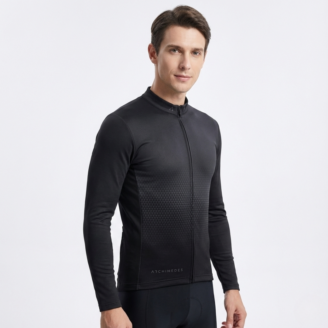 VeloTherm Herren-Langarm-Radtrikot