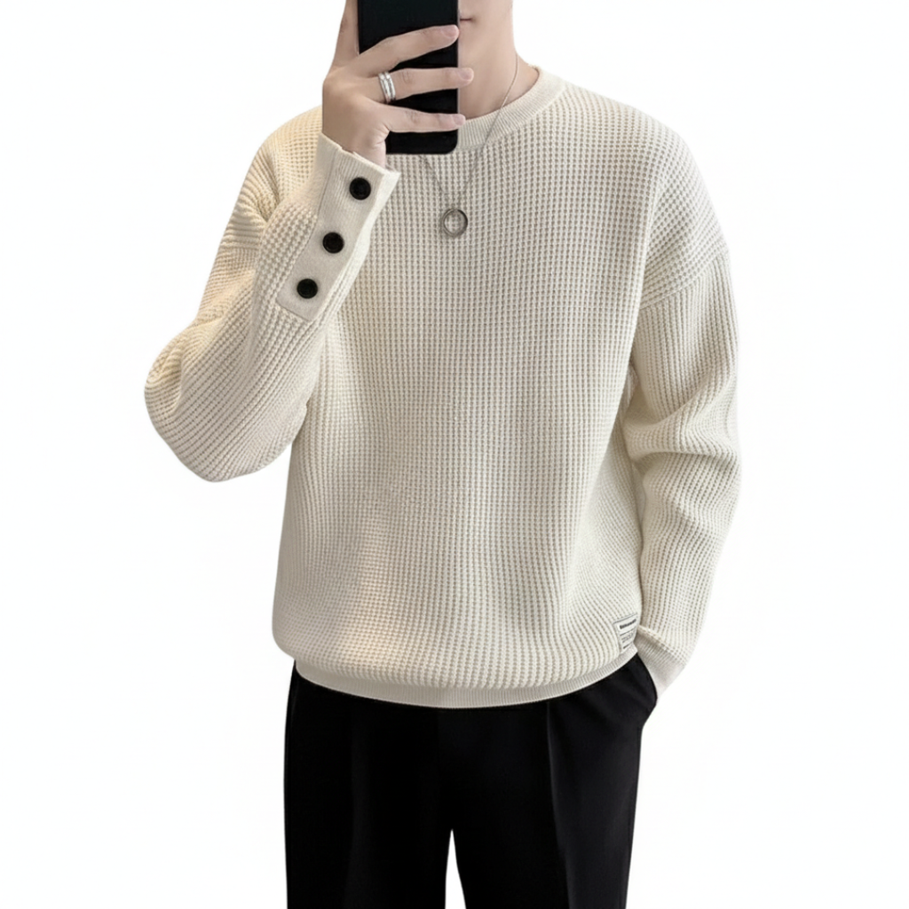SlateWaffle Strickpullover