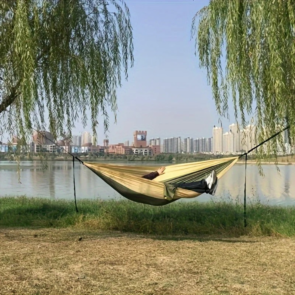 Hängematte Doppel für Camping – RelaxMate Duo