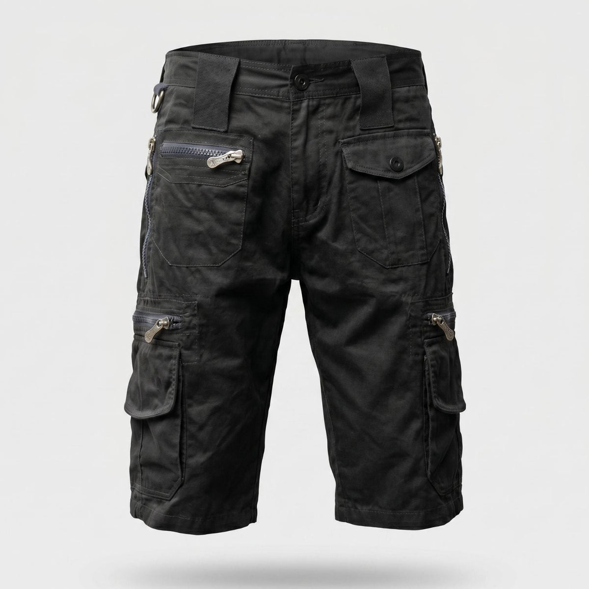 Herren Outdoor-Cargo-Shorts mit 10 Taschen – Baumwolle