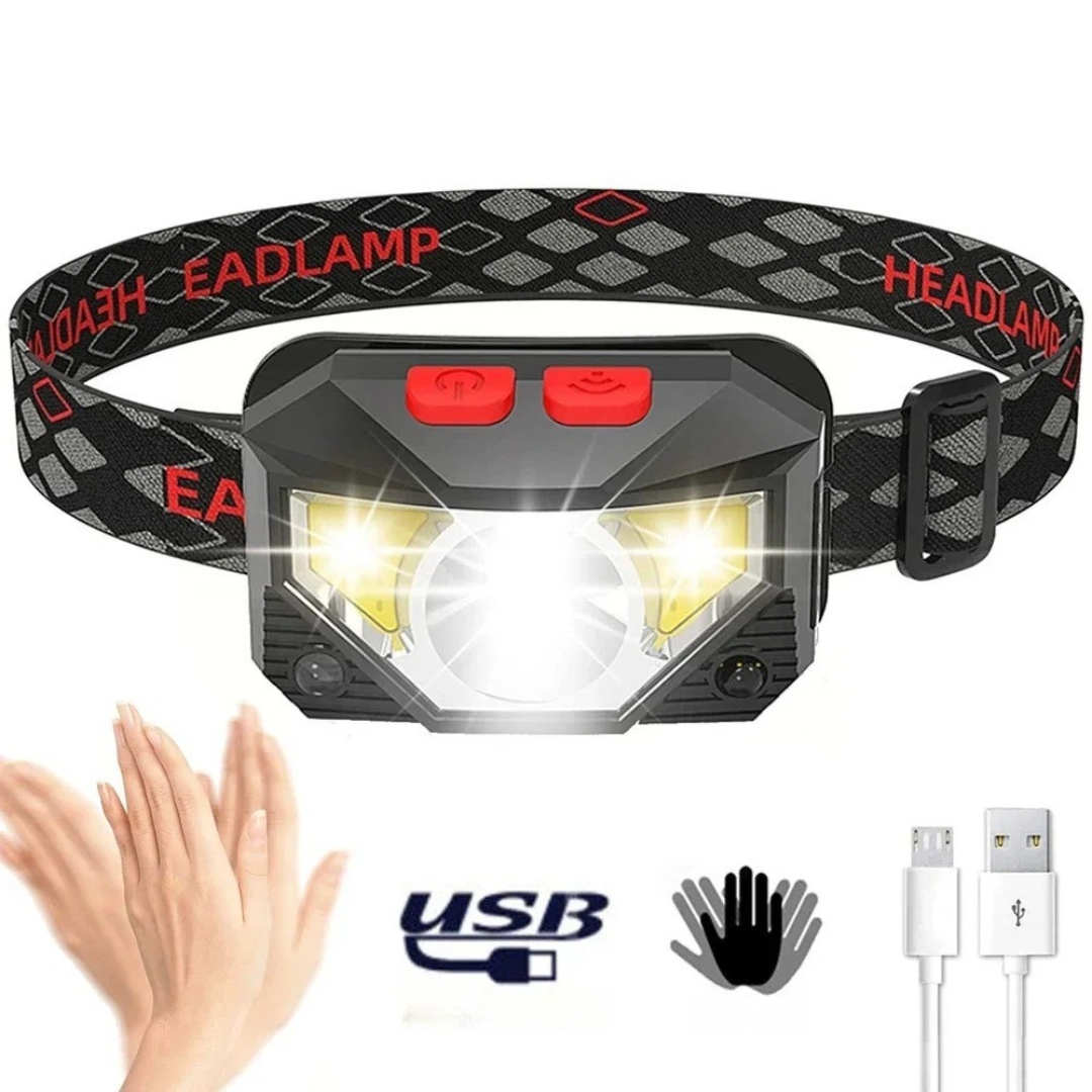 snoutatelier | Beamora Aufladbare LED-Kopflampe