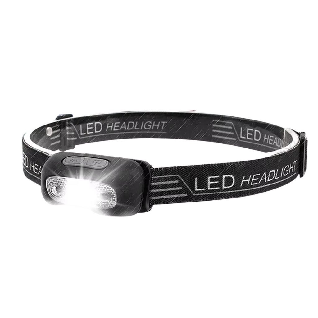 Stirnlampe LED USB aufladbar 350 Lumen – MotionBeam Mini