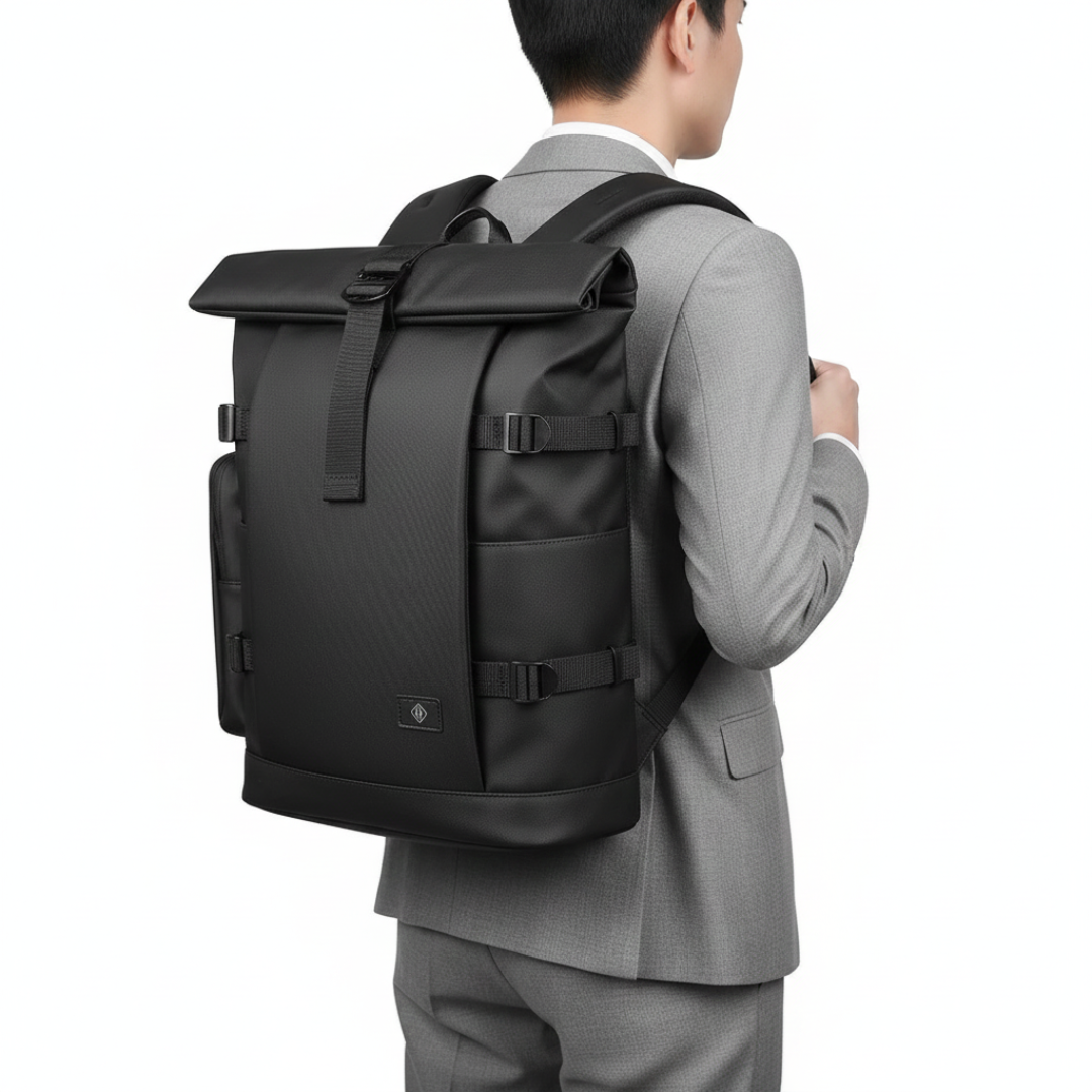 Wasserdichter Roll-Top-Rucksack