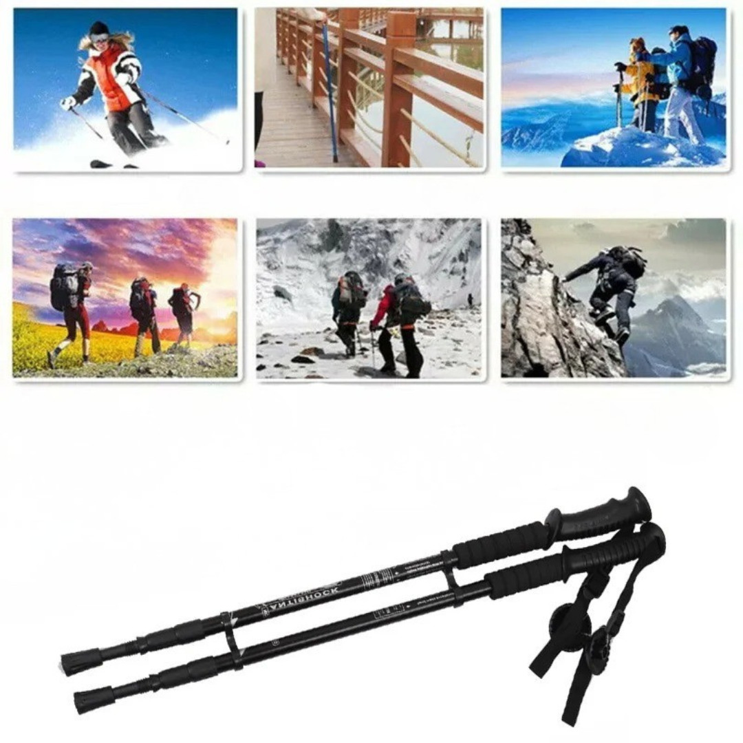 Nordspur | PeakStride Faltbare stoßdämpfende Trekking-Stöcke