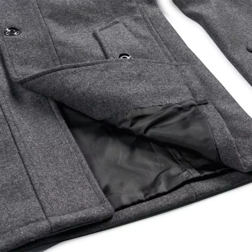 Winterjacke Herren mit Stehkragen & Eleganter Passform – NordSpur München Coat