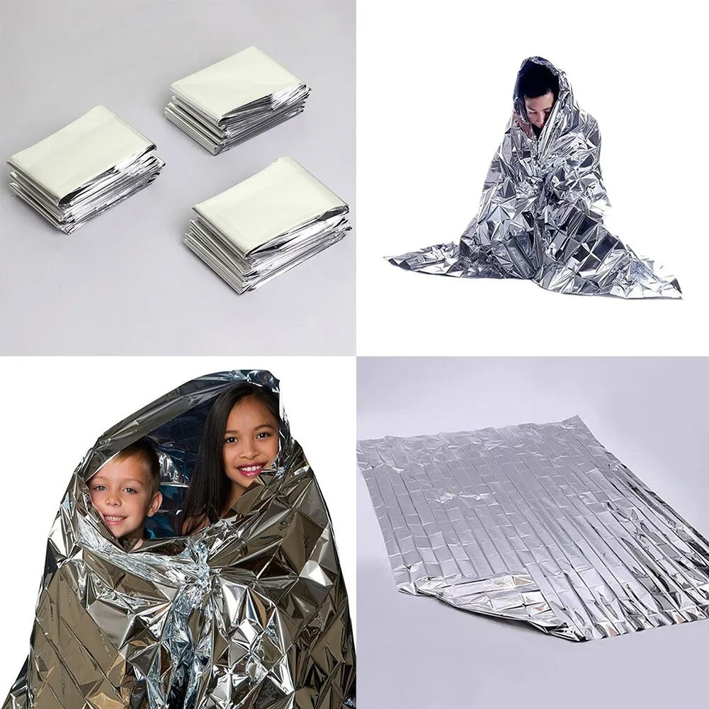 Notfall-Rettungsdecke – isolierende Mylar-Decke, 210×130 cm