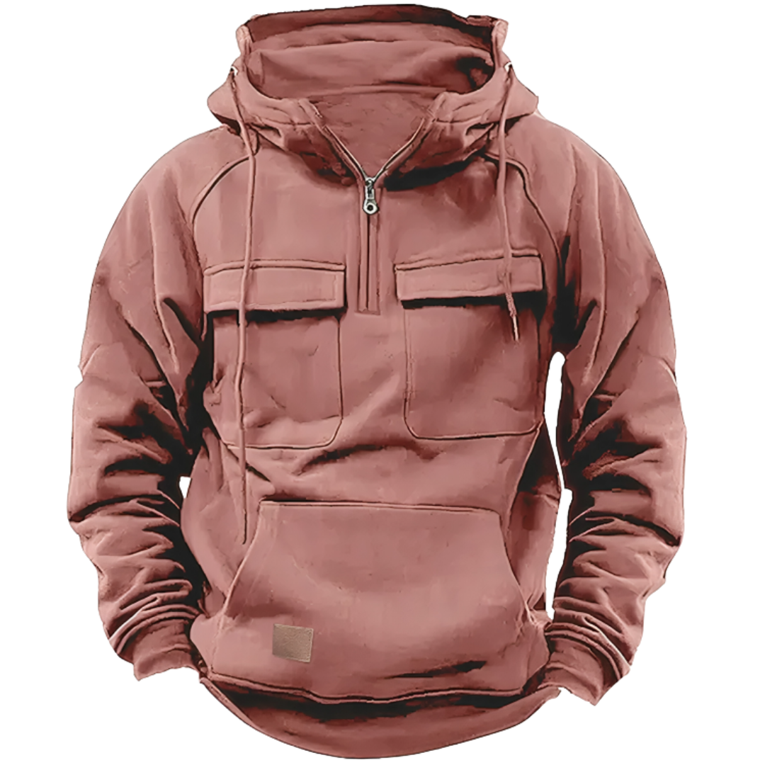 TerraForge Hoodie im Utility-Stil