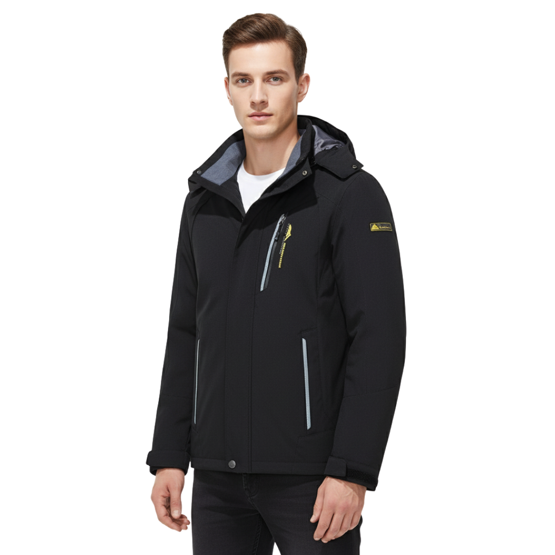 Wasserdichte Herren-Wanderjacke – Expeditionsshell