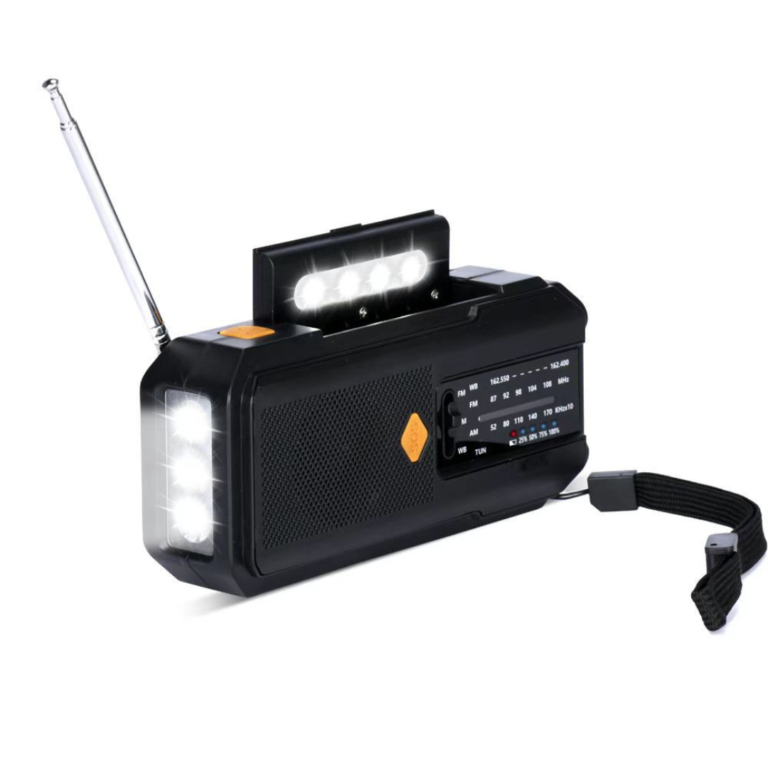 StormLumen Tragbares Kurbelradio
