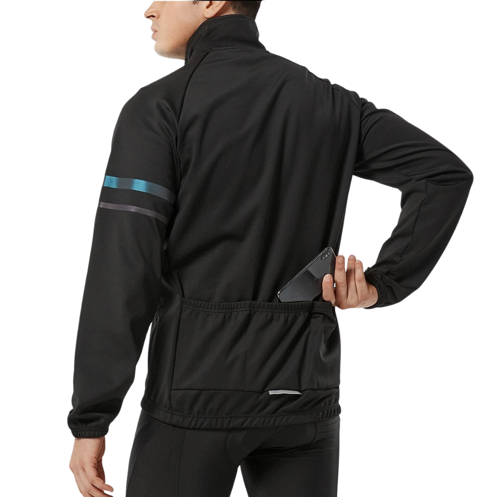 Veloshell Herren Slim-Fit Radjacke
