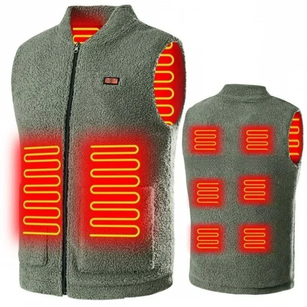 USB beheizt Weste mit 3 Heizstufen & Typ-C-Anschluss – ThermoCore Vest