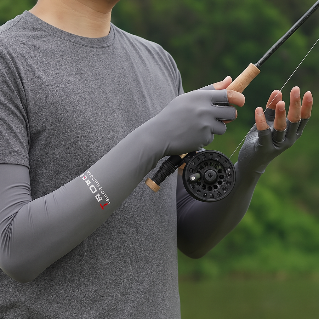 Armstulpen Herren – AeroSilk Shield