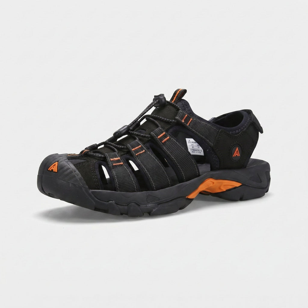 Herren Wandersandalen geschlossene Zehenpartie – Outdoor- und Wassersandalen