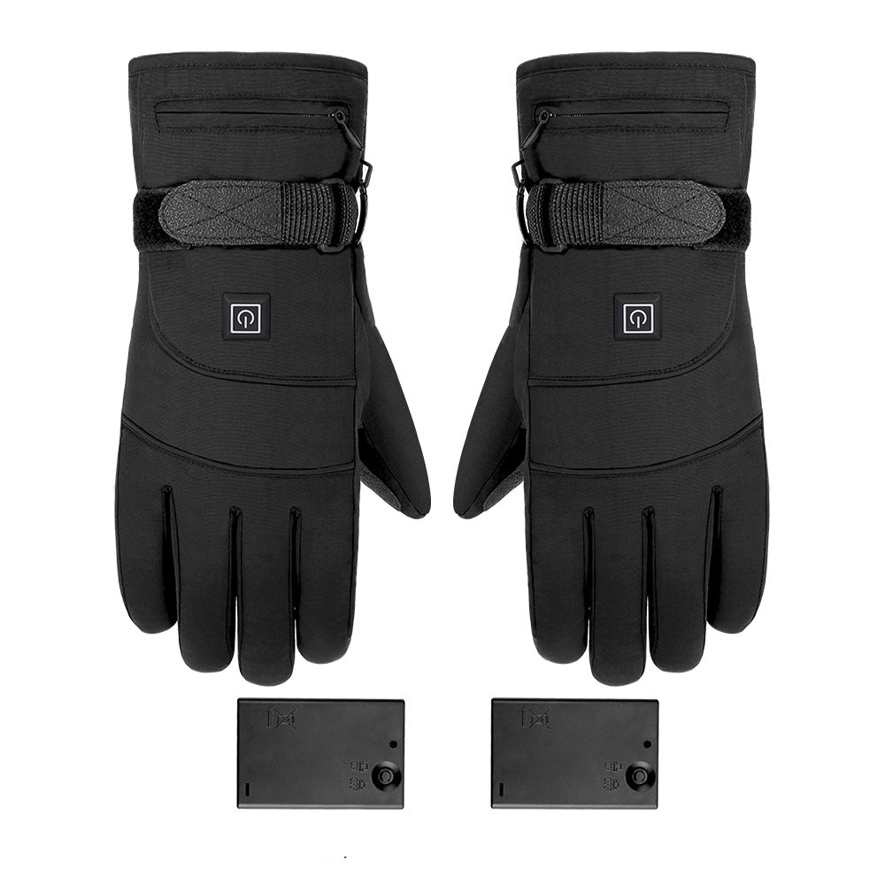 Elektrisch beheizbare Handschuhe – wasserdicht mit Touchscreen-Fingerspitzen