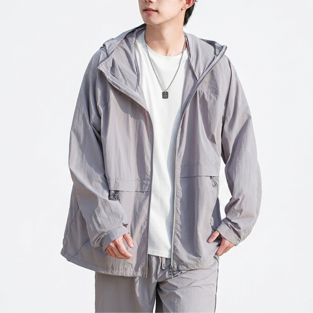 Velocira Kapuzen-Radregenjacke