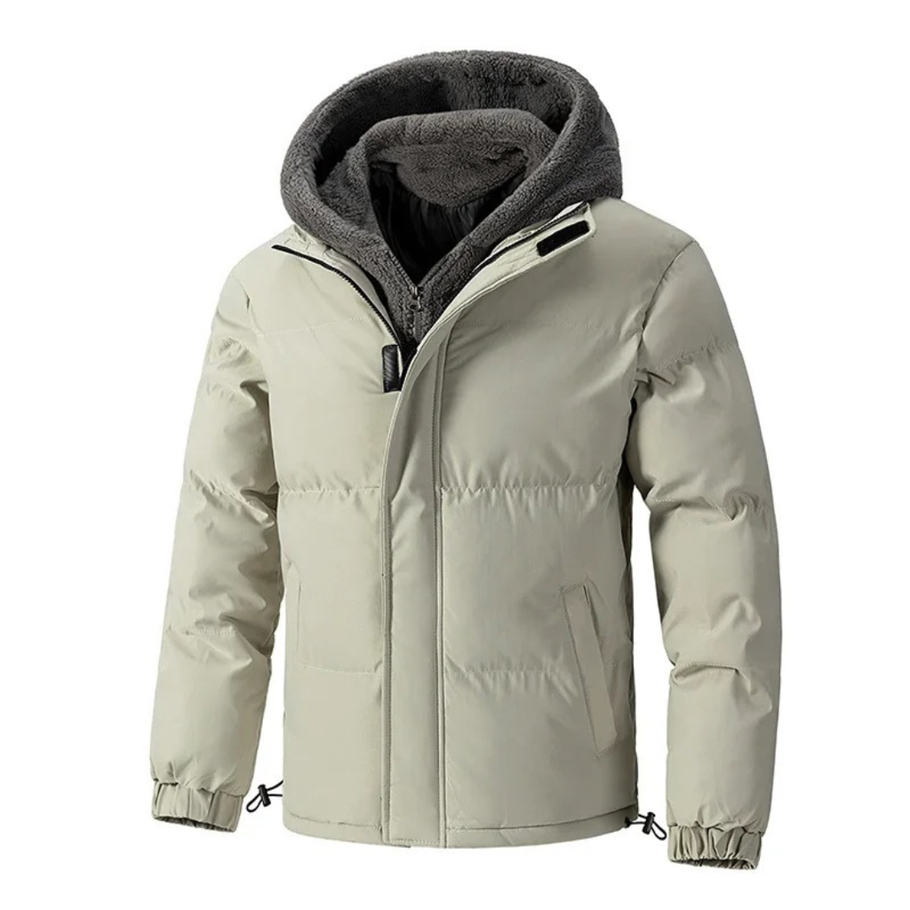 Jacke für Herren mit Fleecefutter & Kapuze – NordFrost Parka