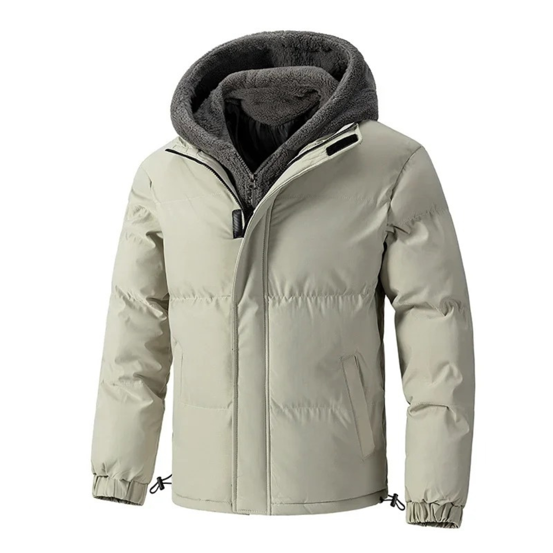 Jacke für Herren mit Fleecefutter & Kapuze – NordFrost Parka