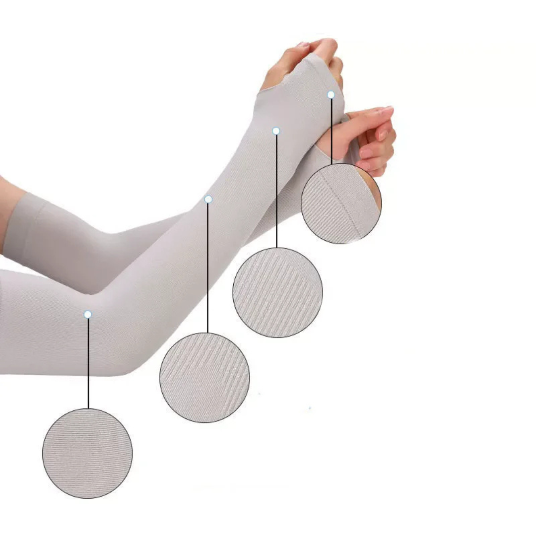 Fahrradarmlinge mit UV-Schutz & Kühlfunktion – IceGuard Sleeves