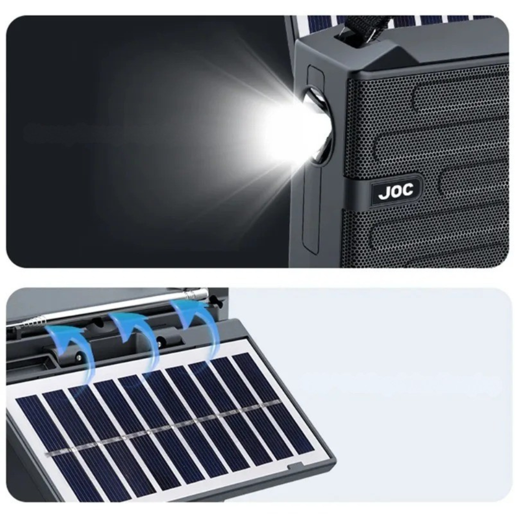 Radiantro Tragbares Solarladegerät-Radio